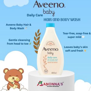 Aveeno Baby Daily Care Hair & Body Wash 400ml
