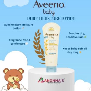 Aveeno Baby Daily Moisture Body Lotion with natural colloidal oatmeal