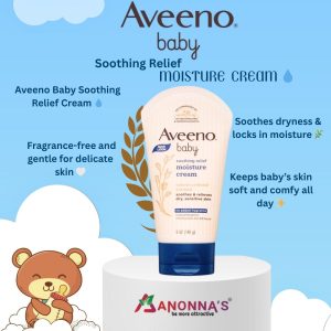 Aveeno Baby Soothing Relief Emollient Cream-150ml